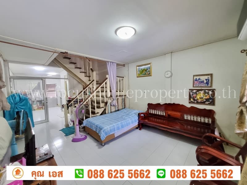 ขาย ทาวน์เฮ้าส์ หมู่บ้านปาริชาต 345 บางคูวัด